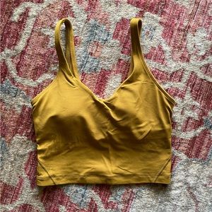 Lululemon Align Tank Top size 4 in Gold Spice